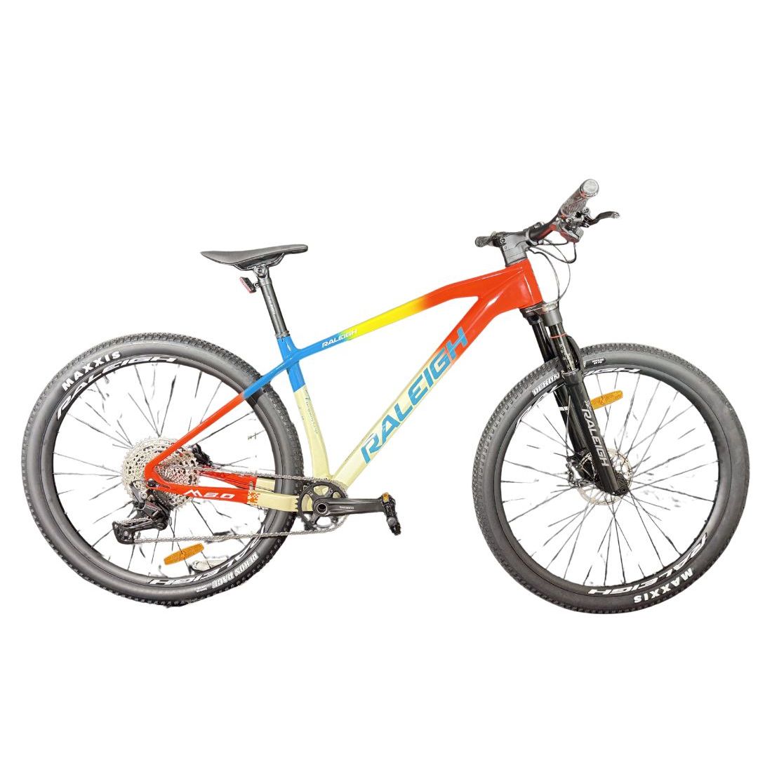 bicicleta-raleigh-80-r29-158quot-blanco-con-naranja-verde-y-amarillo-3344