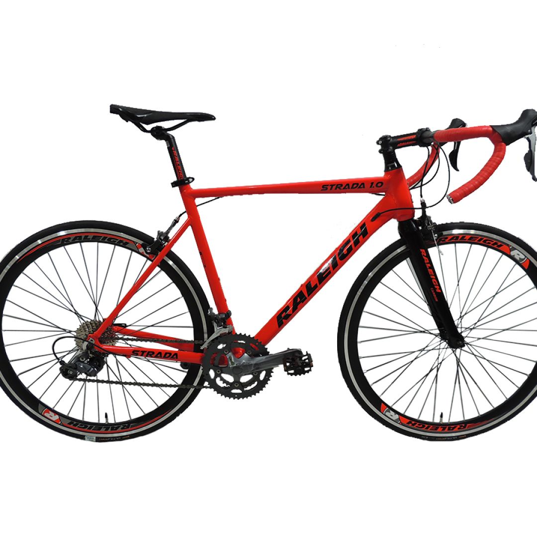 raleigh-strada-10-talle-51-roja